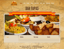 Tablet Screenshot of bar-tapas.com